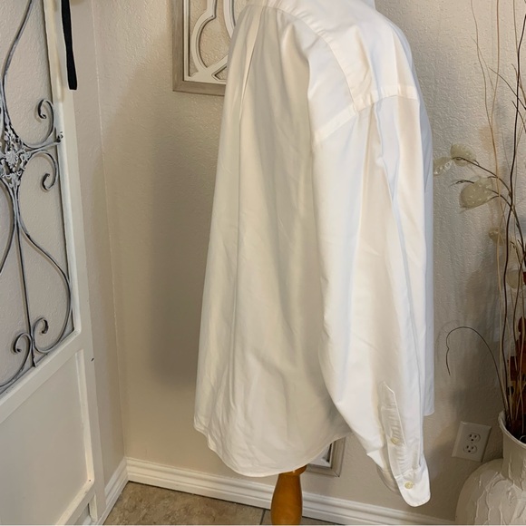 Ralph Lauren man’s dress white long sleeve button down shirt top, blue label. - Picture 4 of 12
